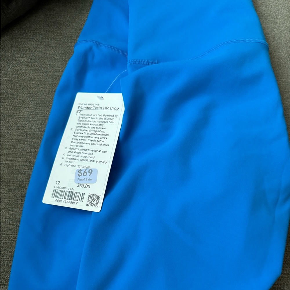 Lululemon Wunder Train HR 23” NWT